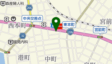 たにやま鍼灸整骨院の地図画像