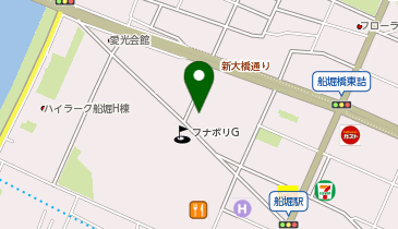 江戸川区 船堀コミュニティ会館の地図画像