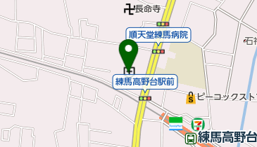 レストランモア練馬店の地図画像