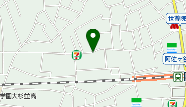 ダンススクールウイングの地図画像