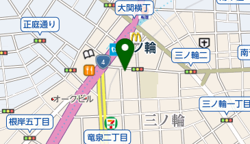 フレンドキッズランド三ノ輪園の地図画像
