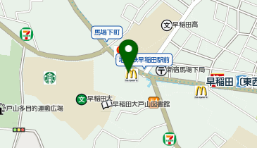 フィレールメディカル早稲田薬局の地図画像