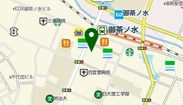 石橋楽器御茶ノ水本店 HARVESTGUITARSの地図画像