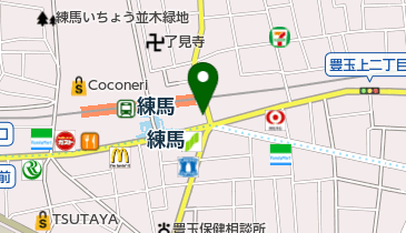 サンラウンジ練馬店の地図画像