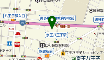 富国生命保険相互会社 八王子第一営業所の地図画像