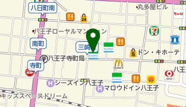 shalu八王子店の地図画像