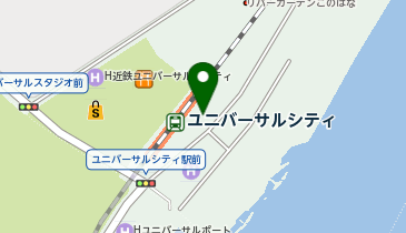 アヴァンセリアン大阪の地図画像