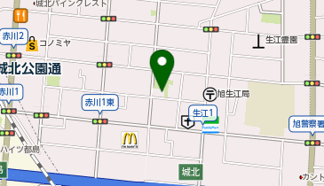 生江老人憩の家の地図画像