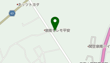 フラワークリニックの地図画像