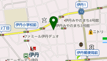 大阪観光大学日本語別科伊丹サテライト校の地図画像