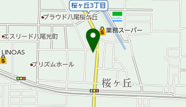 ヘアコンフォートグランフルールの地図画像