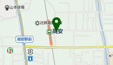 フェイスサロンCUREの地図画像