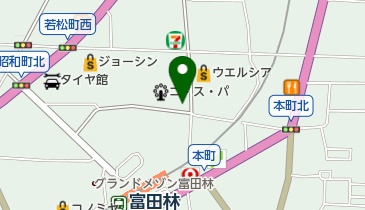 ピザーラ富田林店の地図画像