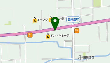 メガネ本舗天理店の地図画像