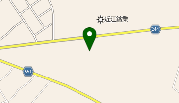 イブキサッカースタジアムの地図画像