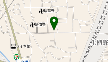 向日市 上植野公民館の地図画像