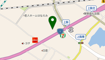 アウディ栗東の地図画像