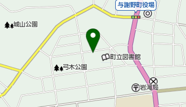 与謝野町立 岩滝ふれあいセンターの地図画像