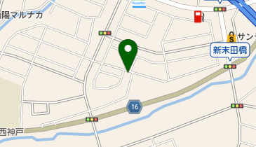 北京菜館の地図画像