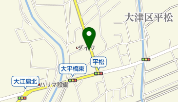 ののはな美容室 平松店の地図画像