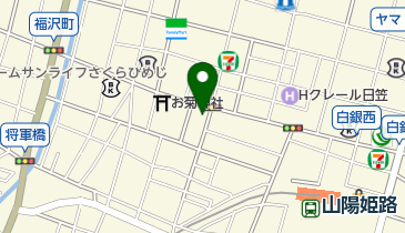 藤原ダンススクールの地図画像