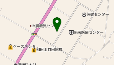 但馬調剤薬局朝来店の地図画像