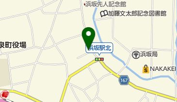 補聴器プラザトーシン・浜坂店の地図画像