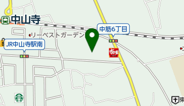 小規模保育園月と星の地図画像