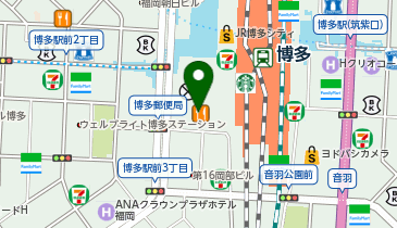 PREMIOピエトロKITTE博多店の地図画像