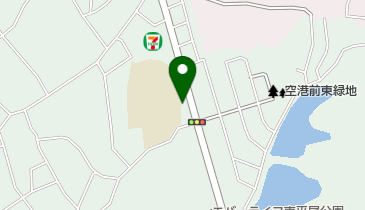 空港前保育園の地図画像