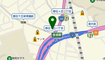 陶山自動車有限会社 香椎店の地図画像