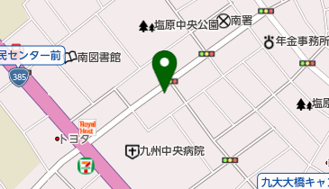 とよ唐亭塩原店の地図画像