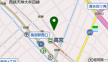 あいうえ保育園の地図画像