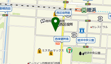 福岡市医師会 急患診療センター 西急患診療所の地図画像