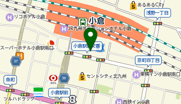 北九州市役所 小倉北区役所 市民課 小倉行政サービスコーナーの地図画像