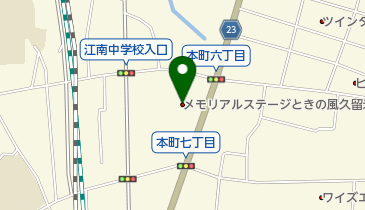 久留米直葬センターの地図画像
