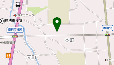 栗山整体院の地図画像