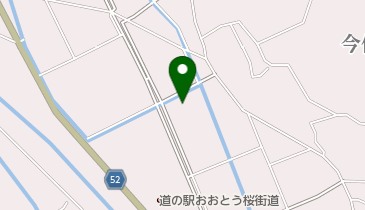 おおとう桜街道ドッグランの地図画像