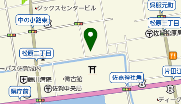 山口コンタクトレンズの地図画像