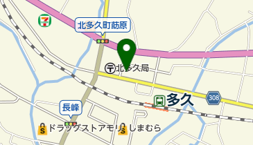 南里時計店の地図画像