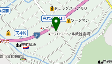 チャイルドハート武雄の地図画像
