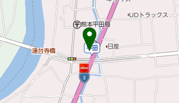 株式会社ルームワン熊本店の地図画像