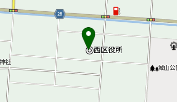 熊本市立 西部児童館の地図画像