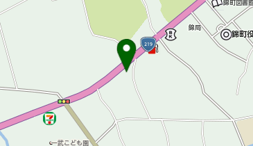 ヒライ球磨錦町店の地図画像