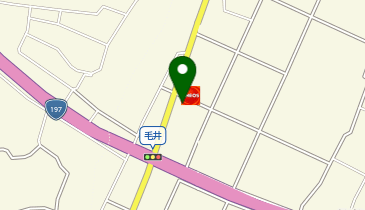 まつおか車ランドの地図画像