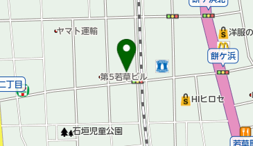 石垣うちくら医院の地図画像