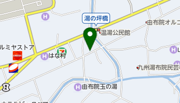 くまもん店の地図画像