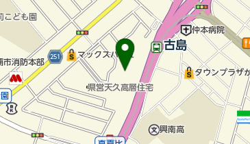 ジオスバイリンガルスクール沖縄の地図画像