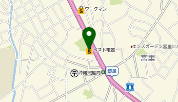 フレンドショップベスト電器コザ十字路店の地図画像