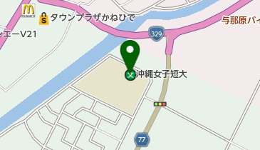 岐阜女子大学沖縄サテライト校の地図画像